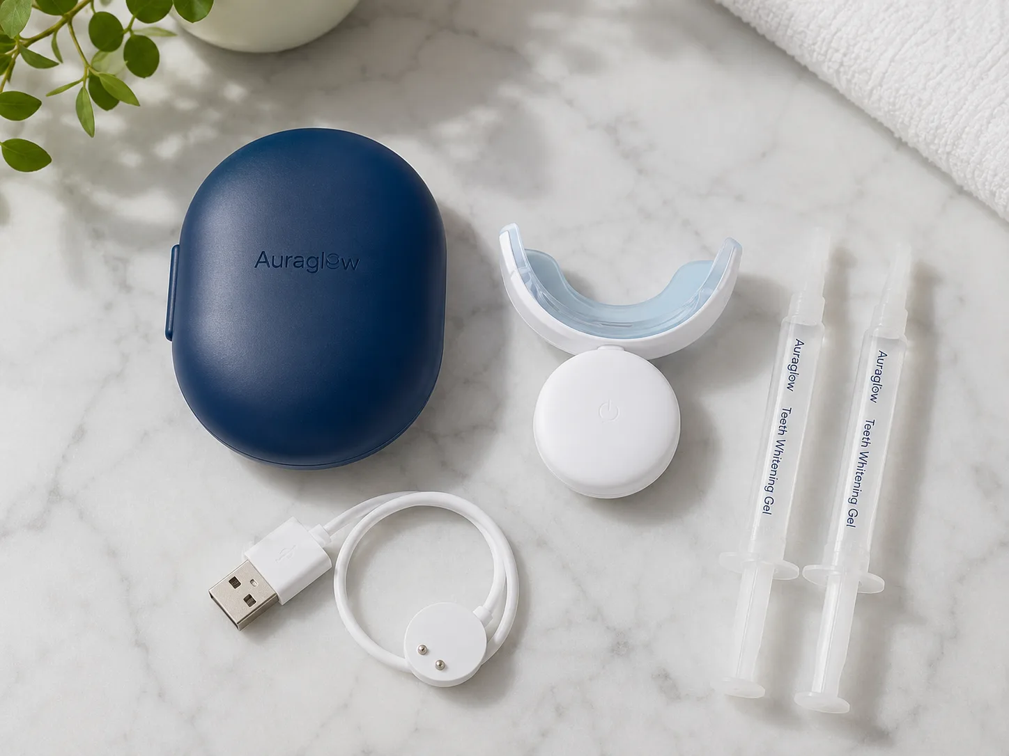 Auraglow LED whitening kit
